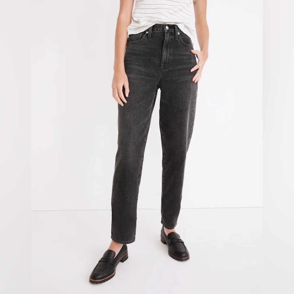 Madewell Baggy Tapered Jeans in Mackinnon Wash Size 25 - Picture 2 of 7